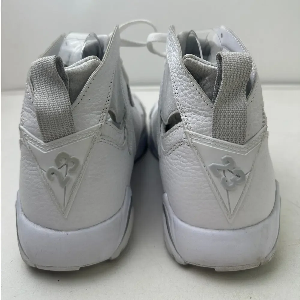 Air Jordan 7 Retro Pure Money Pure White/ Pure Platinum Sneakers Men's Sz 9